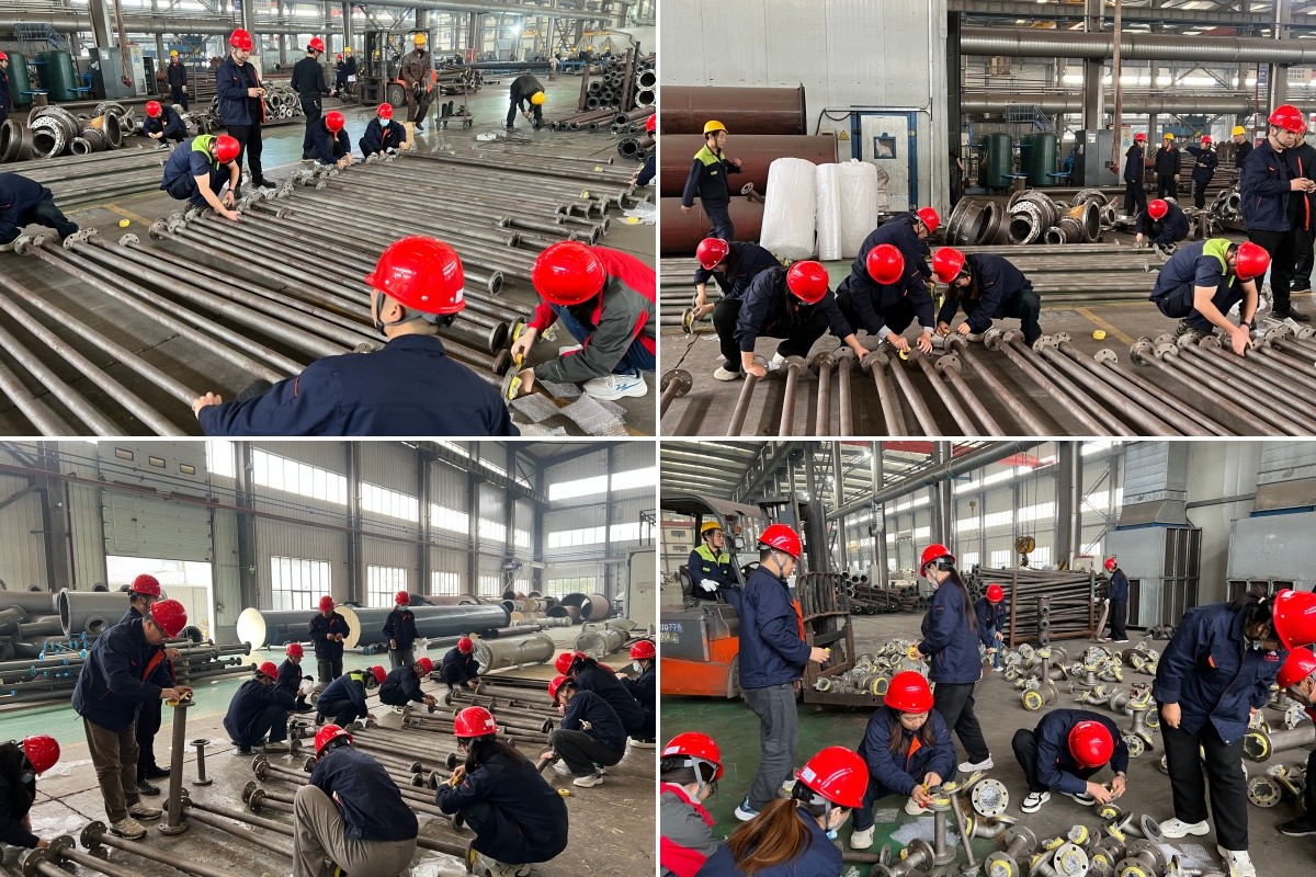 全員齊上陣，共筑“襯膠”魂——后勤各部門馳援一線保交付